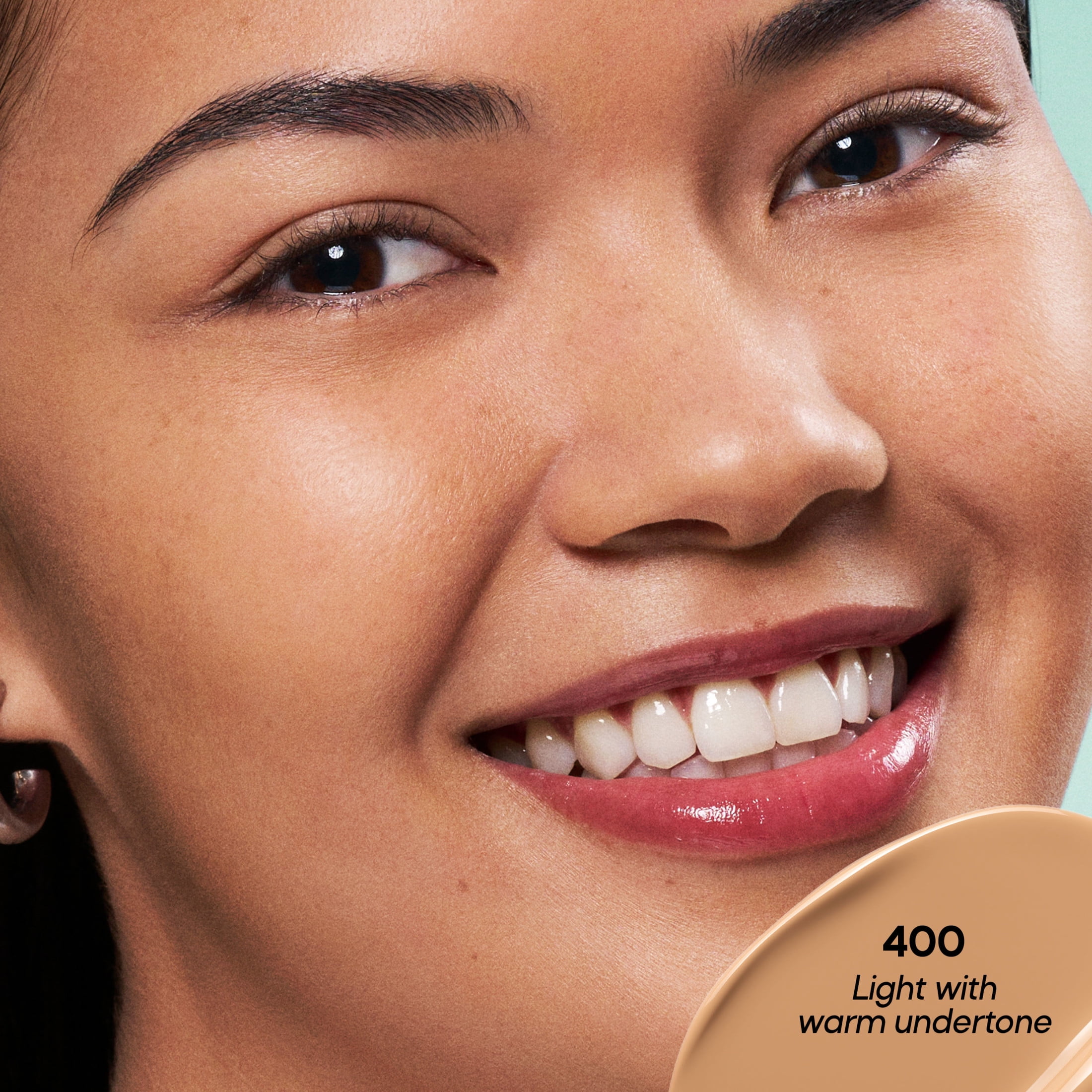 Almay Clear Complexion Foundation, Oil-Free Face Makeup for Acne-Prone Skin, 400, 1 fl oz