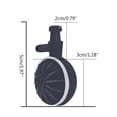 thumbnail image 5 of Gieenan Air Stone Disc Washable for Nano Bubbler Disk Fish for Tank Air Pump Accessories, 5 of 11