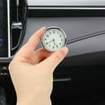 thumbnail image 2 of JINGT Luminous Car Dashboard Air Vent Stick-On Time Clock Quartz Analog Watch Gauge, 2 of 8