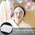 thumbnail image 3 of 3pc Facial Headband Make Up Wrap Head Terry Cloth(White,Black,Pink)), 3 of 5