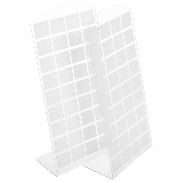 KAKOWELY 2pcs Earring Display For Selling Jewelry Earring Holders For Selling Earring Displays Jewelry Trays For Display Earring Stand7.48"X3.46"X1.77"