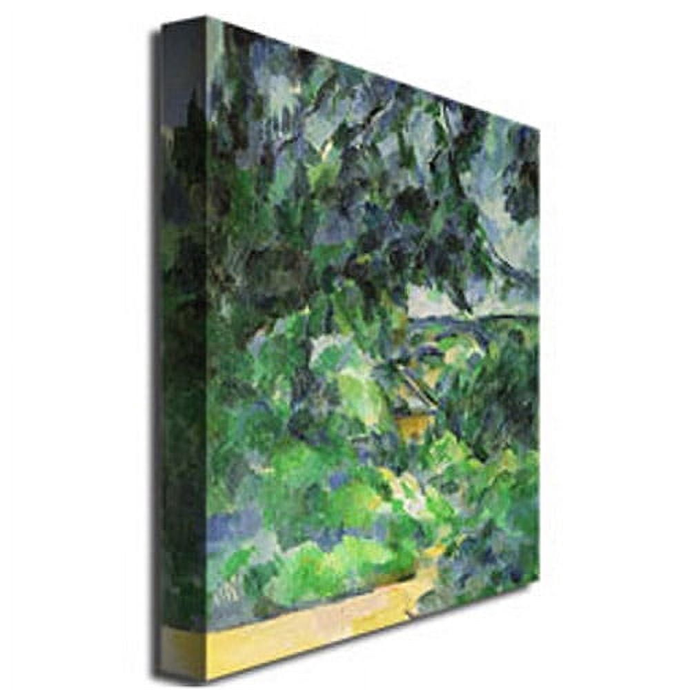 Trademark Fine Art "Blue Landscape 1903" Canvas Art by Paul Cezanne