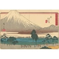 thumbnail image 3 of Andō Hiroshige 14x11 Black Modern Framed Museum Art Print Titled - Hara (ca. 1841-1842), 3 of 5