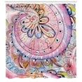 thumbnail image 3 of Ambesonne Eastern Shower Curtain, Watercolor Effects Art, 69"Wx75"L, Multicolor, 3 of 3