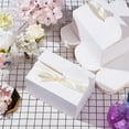 thumbnail image 5 of 18Pcs Foldable Kraft Paper Box Assembled 6x4Inch Rectangle Gift Paper Boxes White Gift Boxes for Crafting Birthday Wedding Cupcake, 5 of 6