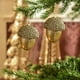 thumbnail image 4 of Golden Foam Christmas Ball Special Shaped Pendant Glitter Christmas Tree Ornaments, 4 of 6