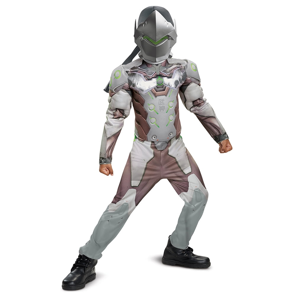 Overwatch Genji Classic Muscle Child Halloween Costume Walmart Com Walmart Com