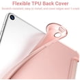 thumbnail image 2 of Smart Case Designed for iPad Air 3 10.5" 2019, Flexible TPU Back Cover with Rubberized Coating, Auto Sleep/Wake and Viewing/Typing Stand ROSE GOLD, 2 of 8