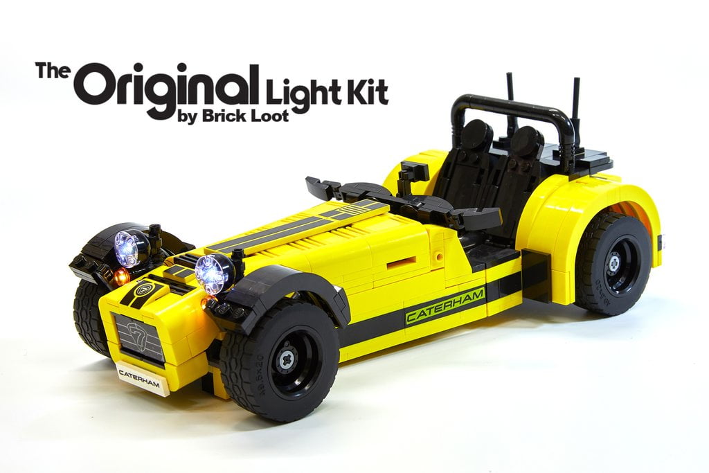 Brick Loot LED Lighting Kit for LEGO Ideas Caterham Seven - 21307 - Walmart.com