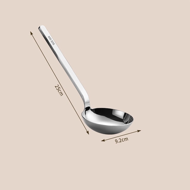 MYG Cuillère en Acier Inoxydable 304 Améliorée : Robuste, Résistante à la Rouille et Confortable