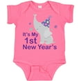 thumbnail image 3 of Inktastic It's My 1st New Year's Elephant Boys or Girls Baby Bodysuit, 3 of 5
