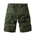 thumbnail image 1 of Shorts Cargo d'Entraînement pour Hommes Légers Randonnée devant Plat Shorts Tactiques de Travail avec Multi-Poches, 1 of 6