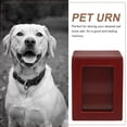 thumbnail image 3 of SEWACC 1Pcs Urne Commémorative Carrée en Bois pour Chat 5.8 Pouces pour Propriétaires d'Animaux, 3 of 5
