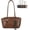 Brown, variant on Urban Chic Large Capacity Retro Tote Bag, Spring Purses for Women 2026, Vintage Shoulder Bags for Women for Daily Use