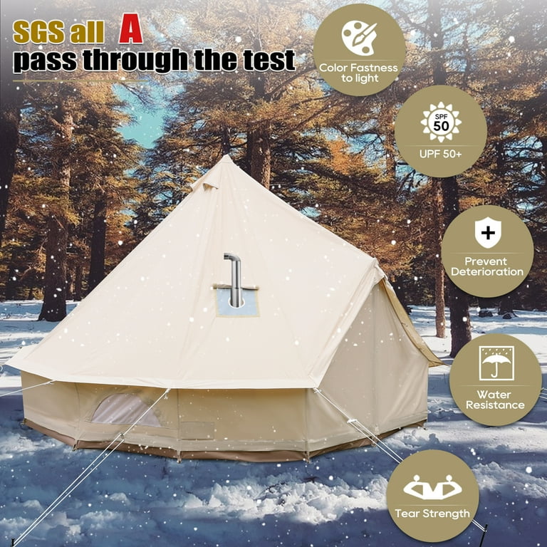 ぱっくんCamping with Soul BELL TENT 450 canvascamp-sibley-450-ultimate