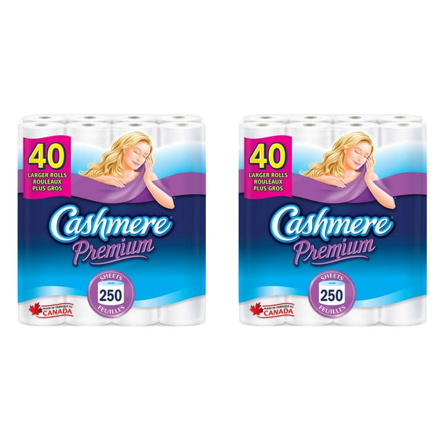 Cashmere Premium Soft & Thick Toilet Paper, Hypoallergenic, and Septic Safe, 80-pack