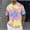e_Light Yellow, variant on Xysaqa Mens T-Shirts Mens Funny Tie-Dyed T-Shirts Men's Graphic Tees Short Sleeve T Shirts Crewneck Summer Casual Tops Loose Fits Big & Tall Shirt for Men 2X 3X 4X Summer Savings