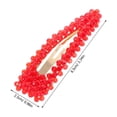 thumbnail image 2 of SOPOTUTU 2Ud Para Rojo Con Con De Para Accesorio Femenino, 2 of 6