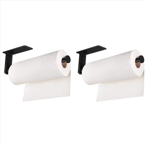 2X Porta Toallas de Papel, Rollos Grandes de Acero Inoxidable Perchero para Toallas de Papel Percha Dispensadora de Rollo de Papel para Sala de BañO