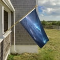 thumbnail image 5 of 36x60 inch Garden Hanging Flag Square Double Sided Flag Garden Garage nd Patio Decorative Flag Mountains under The Stars, 5 of 6