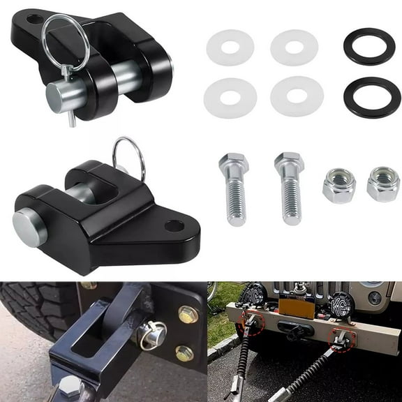 For Blue Ox BX88296 BX88357 Tow Bar Hardware Adapter Kits Off Road Bumper 7/8"
