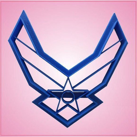 Embossed Air Force Cookie Cutter