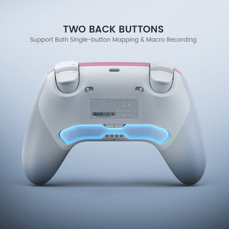 GameSir Super Nova 無線&amp;有線 ゲームコントローラー マルチプラットフォーム 充電ドック付き Blue