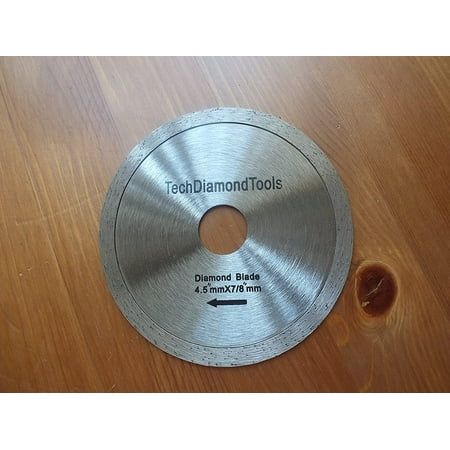 

TechDiamondTools 4.5 Inch Diamond Continuous Saw Blade