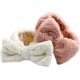 thumbnail image 1 of Mujeres Nudo Bandas para el cabello Elástico Spa Facial Diadema Lavado de cara Diademas para yoga Deportes Ducha 2 piezas TUNC Sencillez, 1 of 5