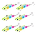 thumbnail image 1 of Gancho para Señuelo de Plástico FishyWinner 6Pzas 5.7cm Color al Azar Anzuelo Plástico ABS, 1 of 2
