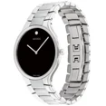 thumbnail image 3 of Movado Serio 0607666 Black Dial Stainless Steel Silver Bracelet 26MM Mens Watch, 3 of 4
