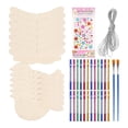 thumbnail image 2 of Paquete de 6 Kits Manualidades de Carillón de Viento de Pájaros en 3D para Niños, Juego Manualidades de Animales Madera para Pintar y Construir, Regalos Cumpleaños para Niñas/Niños, 2 of 5