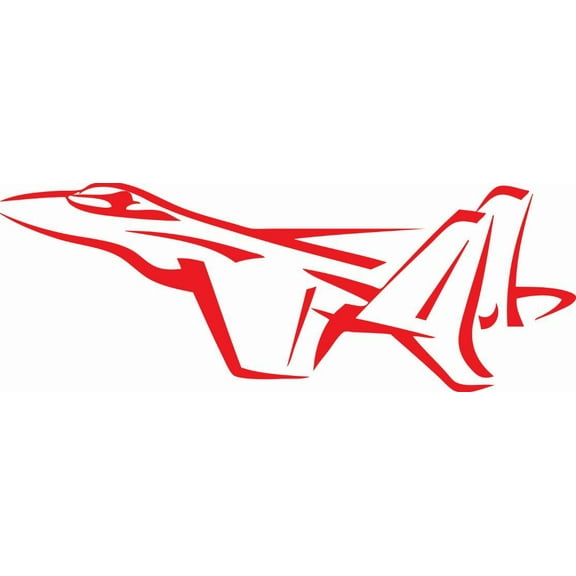 Custom Decals - Prices Reduced Vinyl Wall Sticker : Airplane Military Aircraft Bedroom Bathroom Living Room Mural : 30 X90" -