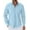 Light Blue, variant on COOFANDY Men's Long Sleeve Casual Button Down Shirts Untucked Shirts for Men Regular Fit Dress Shirt