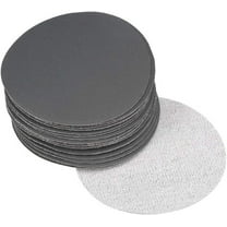 20-Pack 3 Inch Wet Dry Sanding Discs 120 Grit Hook and Loop Sandpaper Electrostatic Sand Planting Silicon Carbide