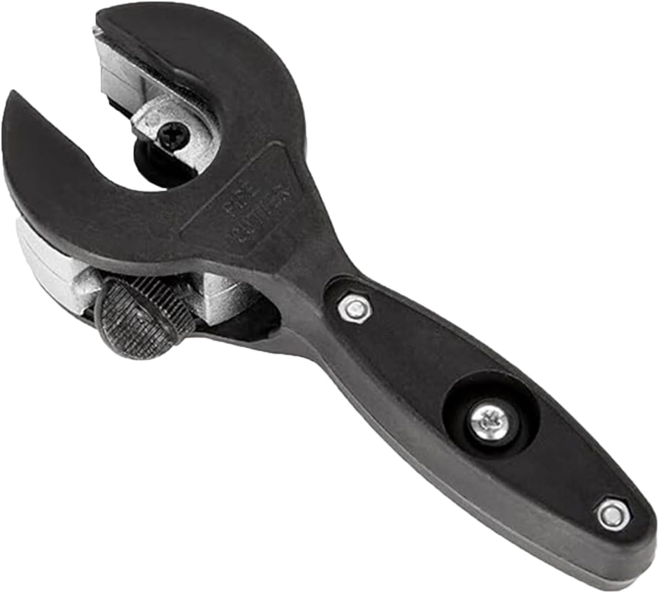 Tingzi Ratcheting Tubing Cutter Tool, 2 in 1 Close Quarters Tube Compact Cutter, High Precision Pipe Cutter Set for Copper, PVC and Metal Pipes, Adjustable Blade for Tight Spaces