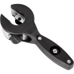 Tingzi Outil de cutter pour tubes à cliqueter, 2 en 1 Fermer Cutter compact de tubes de quartiers, ensemble de tuyaux de haute précision pour cuivre, PVC et tuyaux métalliques, lame réglable pour des espaces serrés