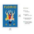 thumbnail image 2 of Florio Apétif Wines - S.O.M. (Superior Old Marsala) - Vintage Italian Advertising Poster by Leonetto Cappiello c.1911 - Master Art Print (Unframed) 12in x 18in, 2 of 4
