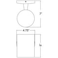 thumbnail image 3 of Access Lighting Poseidon Wall Light - 6H in., 3 of 3