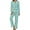 Style-2, variant on Top-kevin Women's Pajama Sets Cocktail Glasses Lemon Gold Long Sleeve Lounge Sets Pjs Sleepwear with Pockets