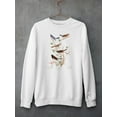 thumbnail image 3 of Lazuli Finch. Sweatshirt Women -John James Audubon Designs, Female XX-Large, 3 of 4