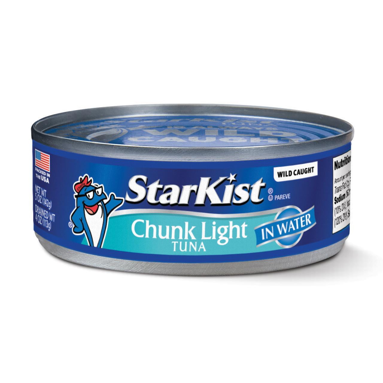 StarKist Chunk Light Tuna in Water, 5 oz Can