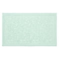 thumbnail image 1 of Jean Pierre Turkish Cotton Crochet 22x60 in. Bath Rug, Aqua, 1 of 8