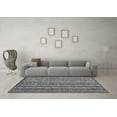 thumbnail image 3 of Ahgly Company Indoor Square Oriental Gray Modern Area Rugs, 3' Square, 3 of 4