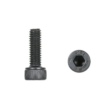 

OWSOO High Tensile Cylinder Hexagon Socket Bolt Bolts Black Socket Screws 12.9 Grade M4*12