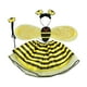 thumbnail image 3 of Disfraz de abeja para niños de 3 a 10 años. Juego de simulación. Disfraz de elfo abeja pequeño y cómodo. ala amarilla, 3 of 9