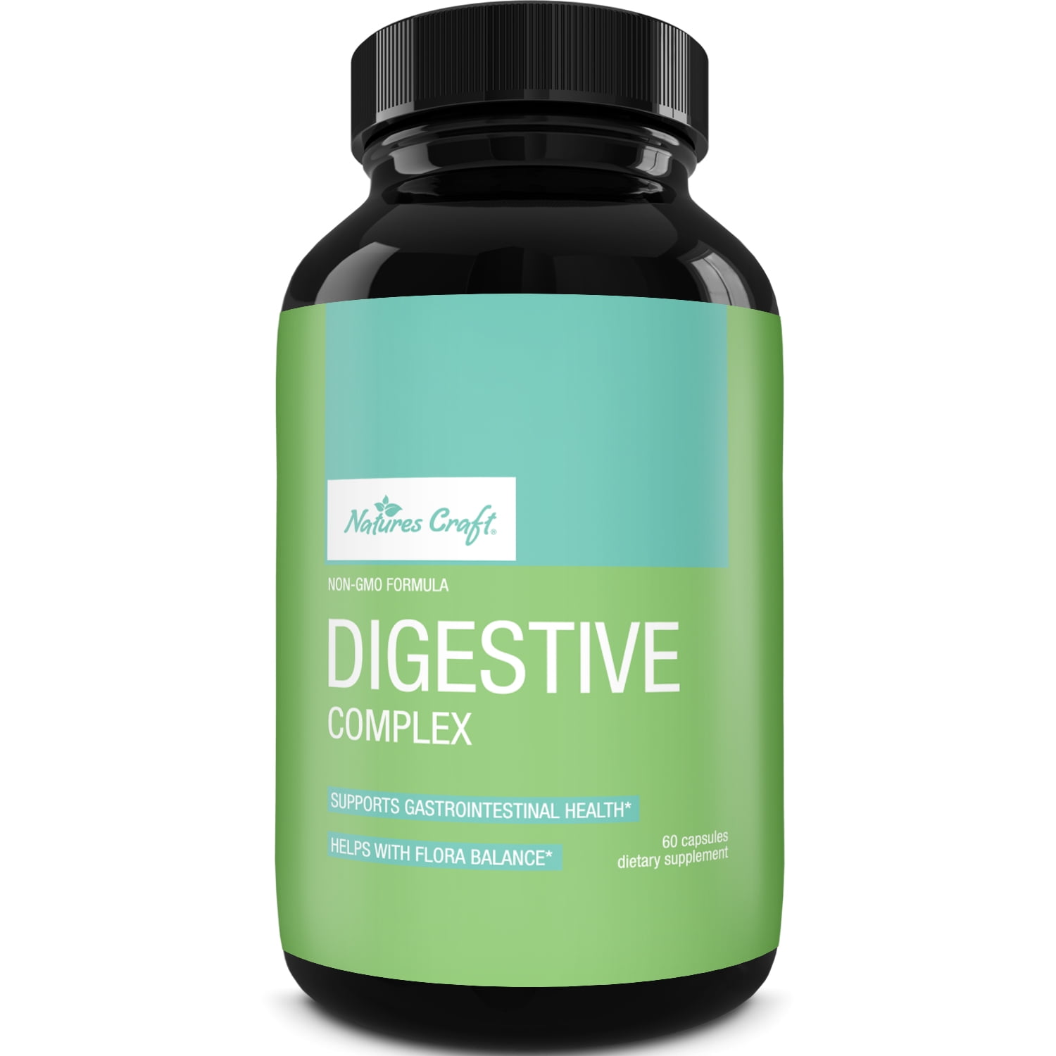 Nature's Craft Candida Complex 60 Capsules Probiotics, Digestive Enzymes & Oregano Leaf