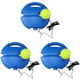 thumbnail image 5 of Pelota de rebote para entrenador de tenis con base antideslizante de cuerda elástica larga (azul), 5 of 5