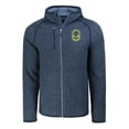 thumbnail image 2 of Men's-Cutter & Buck  Heather Navy Nashville SC Mainsail Full-Zip Hooded Jacket, 2 of 3
