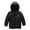 Black, variant on Lindreshi Boys Winter Coat Clearance Kids Boys Girls Baby Solid Winter Hooded down Coat Jacket Outwear Padded Clothes